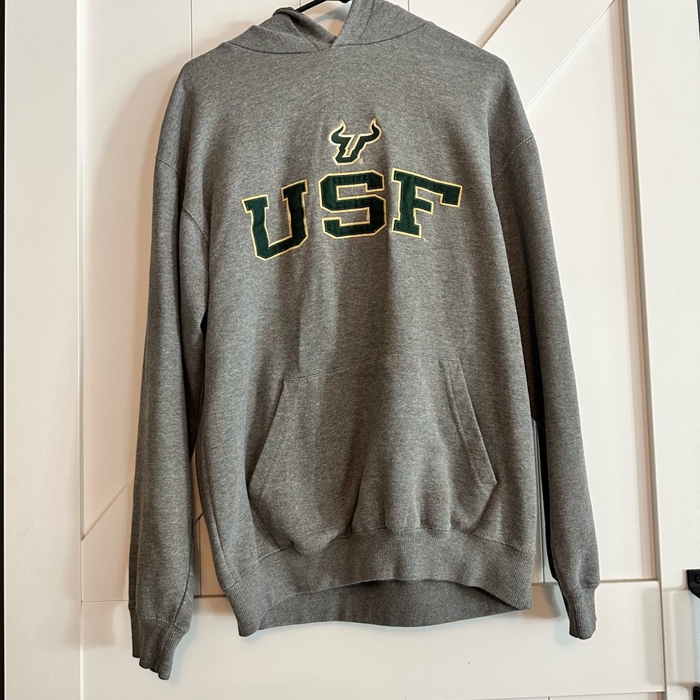 Old Varsity Brand University of South Florida Hoodie Size Large